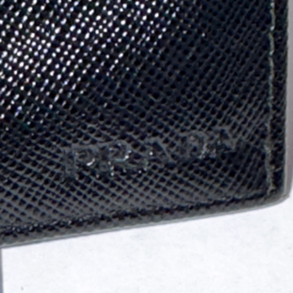 Prada Black Saffiano Leather Long Wallet | Made in Italy | Authentic - Picture 3 of 16